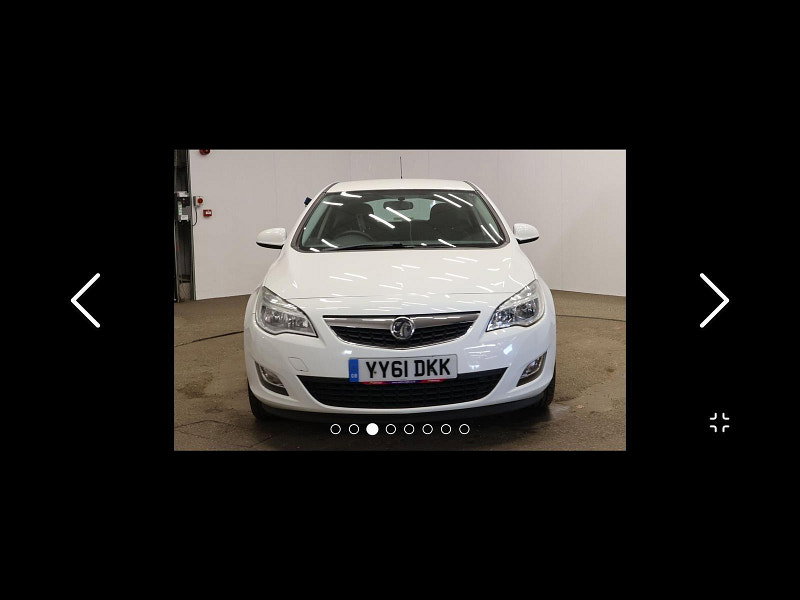 Vauxhall Astra 1.4 16v Excite Euro 5 5dr 5dr Manual 2011