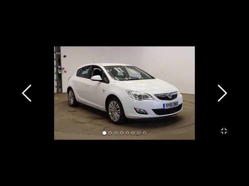 Vauxhall Astra 1.4 16v Excite Euro 5 5dr 5dr Manual 2011