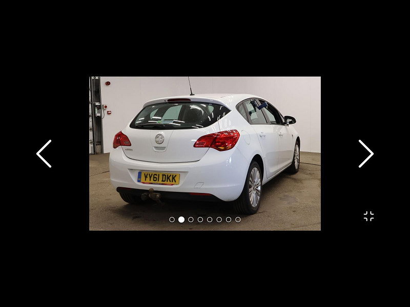 Vauxhall Astra 1.4 16v Excite Euro 5 5dr 5dr Manual 2011