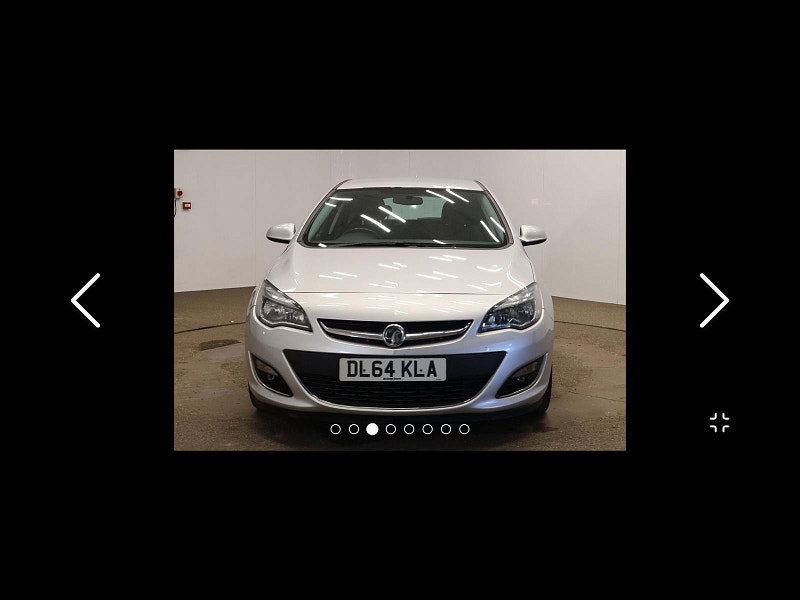 Vauxhall Astra 1.4 16v SRi Euro 5 5dr 5dr Manual 2014