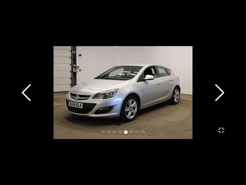 Vauxhall Astra 1.4 16v SRi Euro 5 5dr 5dr Manual 2014