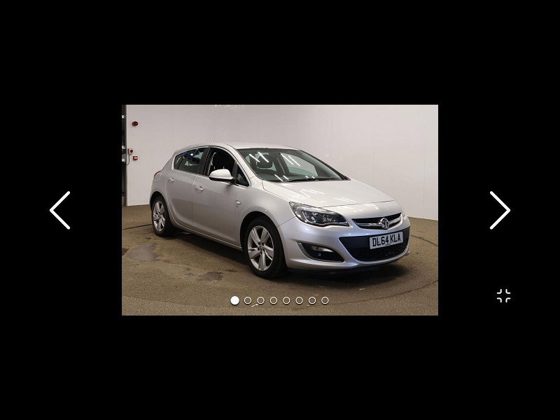 Vauxhall Astra 1.4 16v SRi Euro 5 5dr 5dr Manual 2014