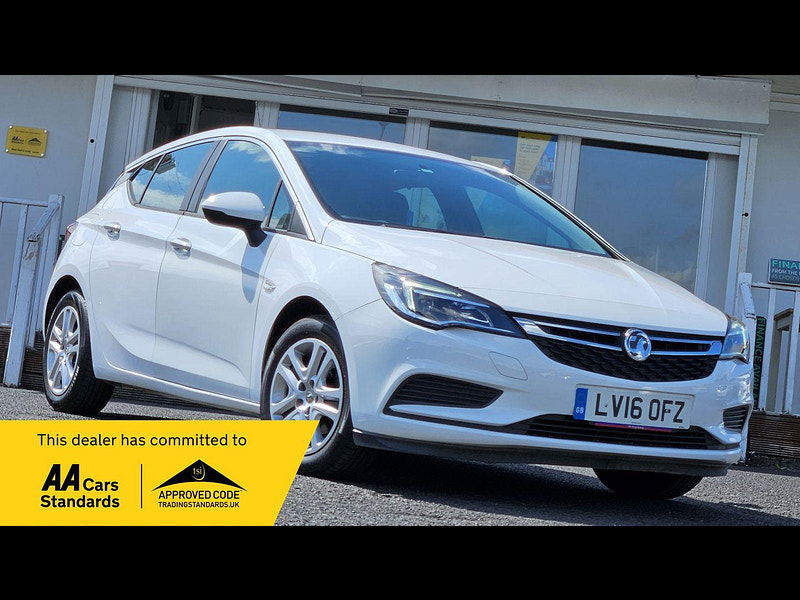 Vauxhall Astra 1.4i Design Euro 6 5dr 5dr Manual 2016