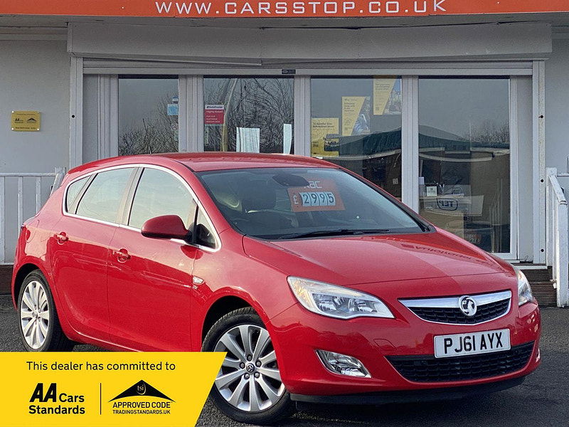Vauxhall Astra 1.6 16v Elite Euro 5 5dr 5dr Manual 2012