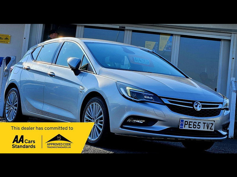 Vauxhall Astra 1.6 CDTi BlueInjection Elite Nav Auto Euro 6 5dr 5dr Automatic 2015