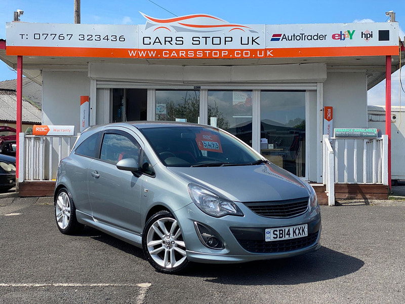 Vauxhall Corsa 1.4 16V SRi Euro 5 3dr 3dr Manual 2014