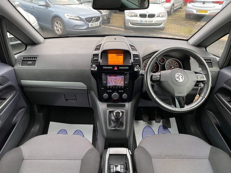 Vauxhall Zafira 1.6 16V Design Euro 5 5dr (SNav) 5dr Manual 2013