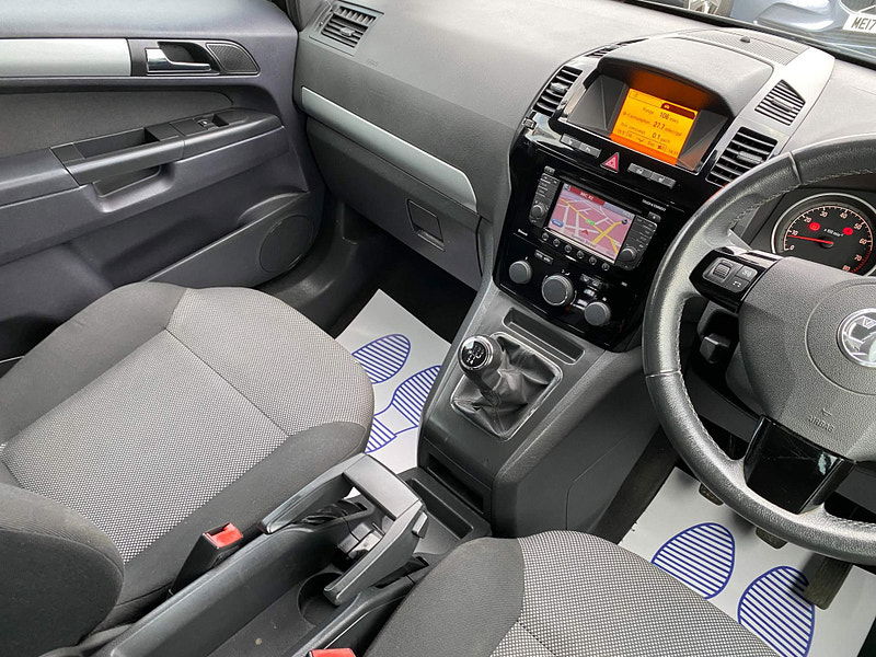Vauxhall Zafira 1.6 16V Design Euro 5 5dr (SNav) 5dr Manual 2013