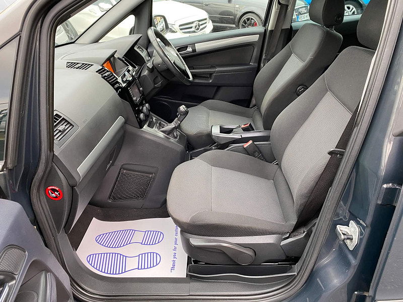 Vauxhall Zafira 1.6 16V Design Euro 5 5dr (SNav) 5dr Manual 2013