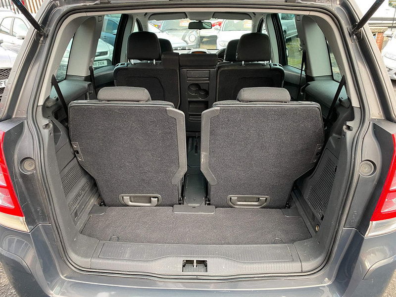 Vauxhall Zafira 1.6 16V Design Euro 5 5dr (SNav) 5dr Manual 2013