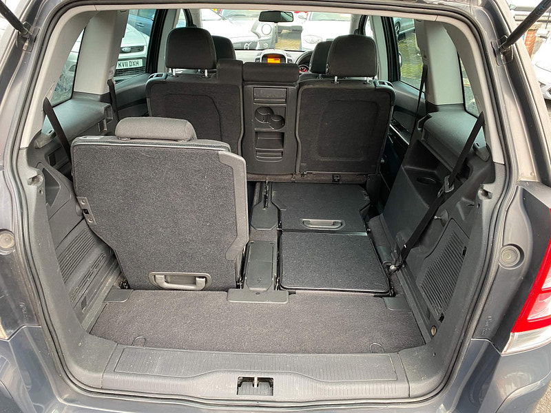 Vauxhall Zafira 1.6 16V Design Euro 5 5dr (SNav) 5dr Manual 2013