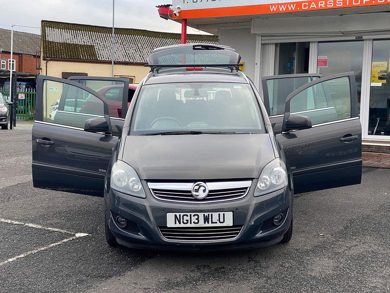 Vauxhall Zafira 1.6 16V Design Euro 5 5dr (SNav) 5dr Manual 2013