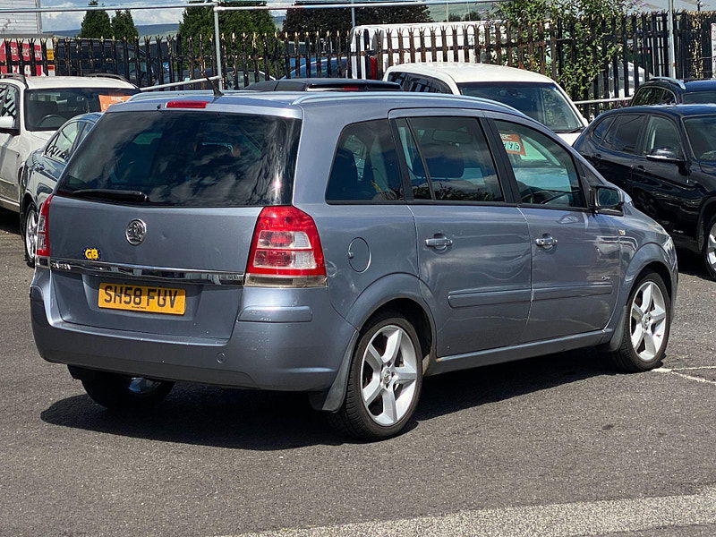 Vauxhall Zafira 1.6 Breeze Euro 4 5dr 5dr Manual 2008