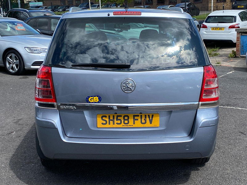 Vauxhall Zafira 1.6 Breeze Euro 4 5dr 5dr Manual 2008