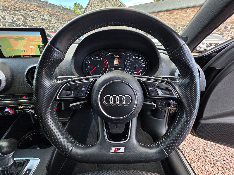 Audi A3 1.4L Sportback Black Edition TFSI Semi-Auto Hatchback 5dr Petrol Semi Automatic Euro 6 (148 bhp) 5dr Automatic 2025