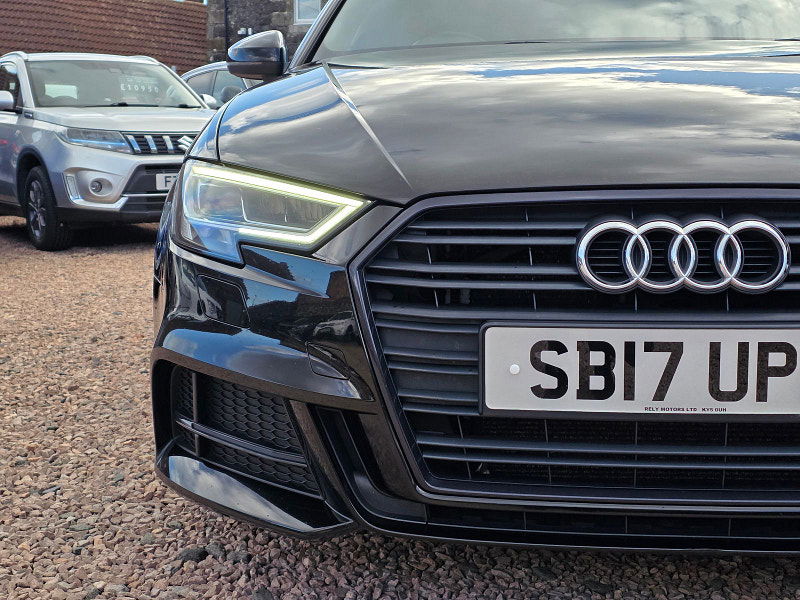 Audi A3 1.4L Sportback Black Edition TFSI Semi-Auto Hatchback 5dr Petrol Semi Automatic Euro 6 (148 bhp) 5dr Automatic 2025