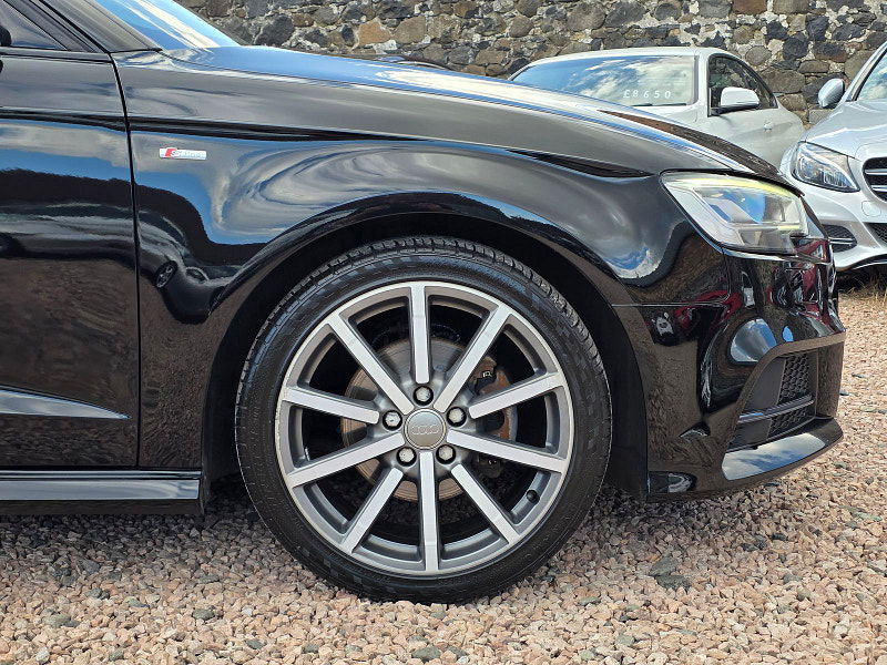 Audi A3 1.4L Sportback Black Edition TFSI Semi-Auto Hatchback 5dr Petrol Semi Automatic Euro 6 (148 bhp) 5dr Automatic 2025