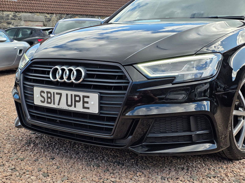 Audi A3 1.4L Sportback Black Edition TFSI Semi-Auto Hatchback 5dr Petrol Semi Automatic Euro 6 (148 bhp) 5dr Automatic 2025