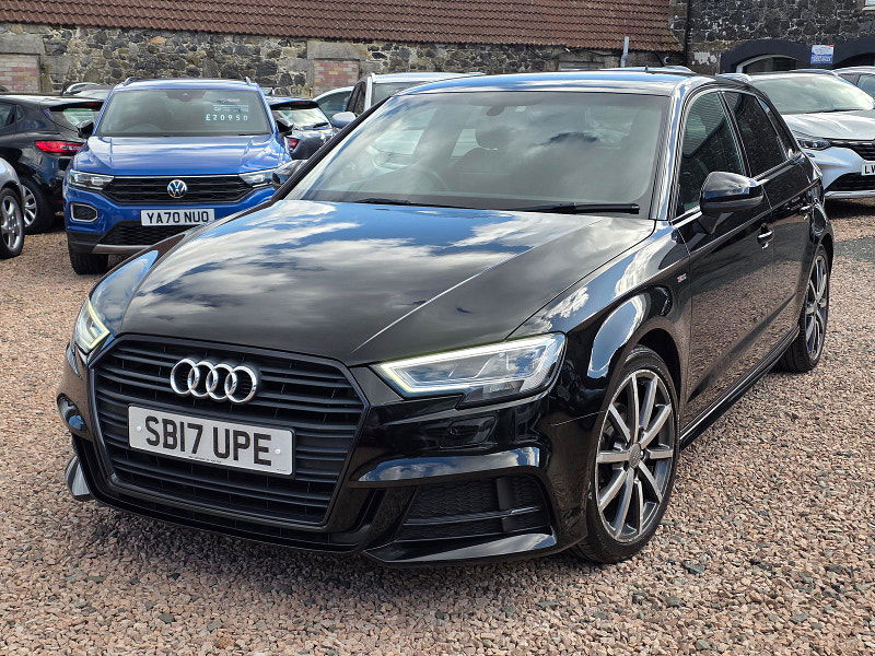Audi A3 1.4L Sportback Black Edition TFSI Semi-Auto Hatchback 5dr Petrol Semi Automatic Euro 6 (148 bhp) 5dr Automatic 2025