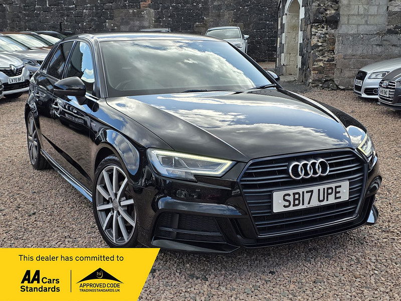 Audi A3 1.4L Sportback Black Edition TFSI Semi-Auto Hatchback 5dr Petrol Semi Automatic Euro 6 (148 bhp) 5dr Automatic 2025