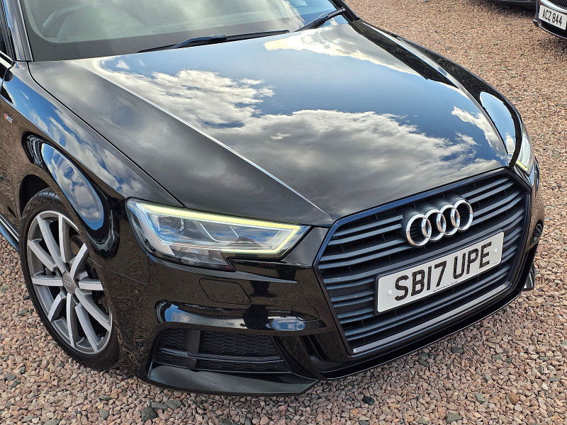 Audi A3 1.4L Sportback Black Edition TFSI Semi-Auto Hatchback 5dr Petrol Semi Automatic Euro 6 (148 bhp) 5dr Automatic 2025
