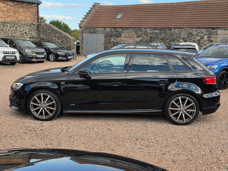 Audi A3 1.4L Sportback Black Edition TFSI Semi-Auto Hatchback 5dr Petrol Semi Automatic Euro 6 (148 bhp) 5dr Automatic 2025