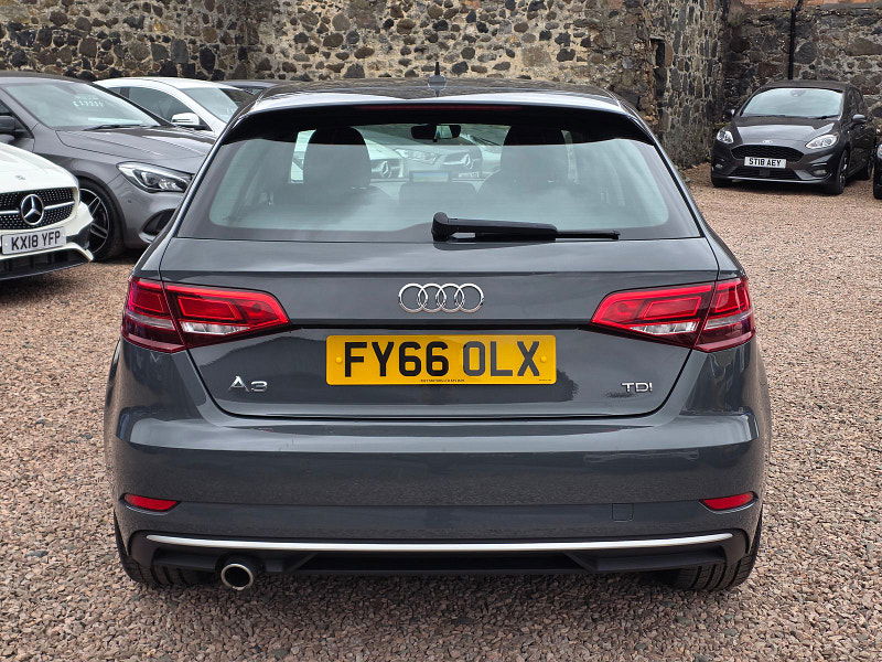Audi A3 1.6 TDI Sport Sportback 5dr Diesel Manual Euro 6 (s/s) (110 ps) 5dr Manual 2026
