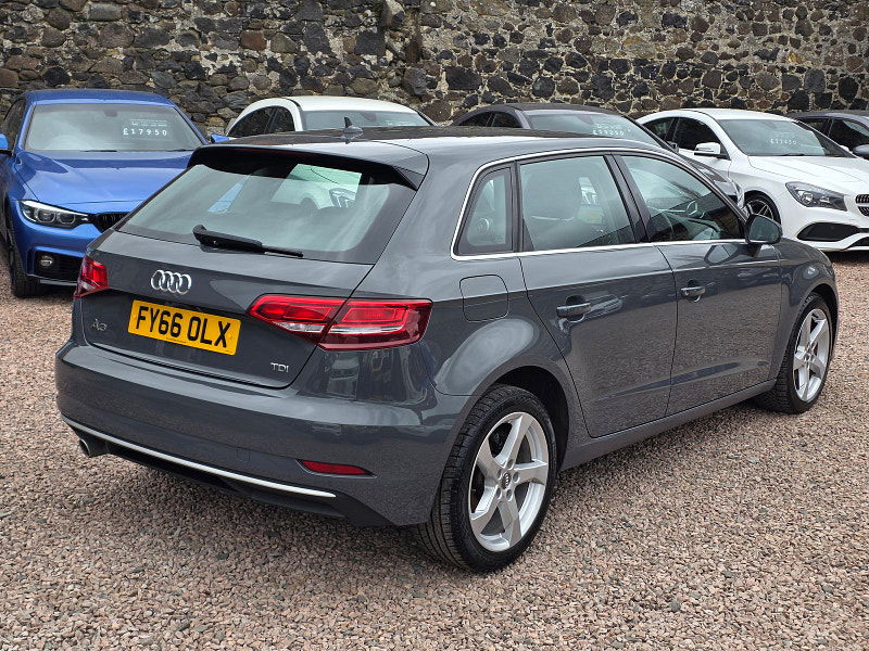 Audi A3 1.6 TDI Sport Sportback 5dr Diesel Manual Euro 6 (s/s) (110 ps) 5dr Manual 2026