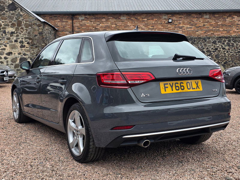 Audi A3 1.6 TDI Sport Sportback 5dr Diesel Manual Euro 6 (s/s) (110 ps) 5dr Manual 2026