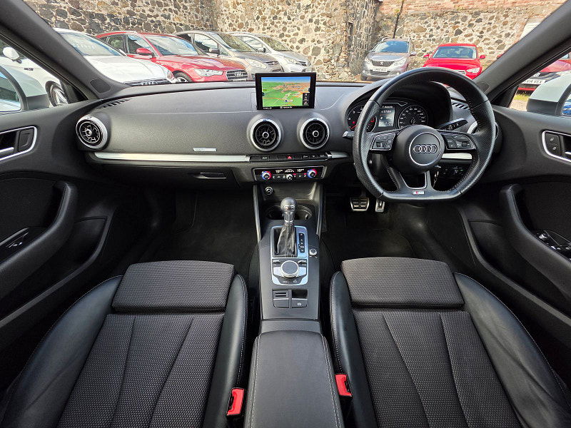 Audi A3 1.6L Sportback S Line TDI Semi-Auto Hatchback 5dr Diesel Semi Automatic Euro 6 (114 bhp) 5dr Automatic 2025