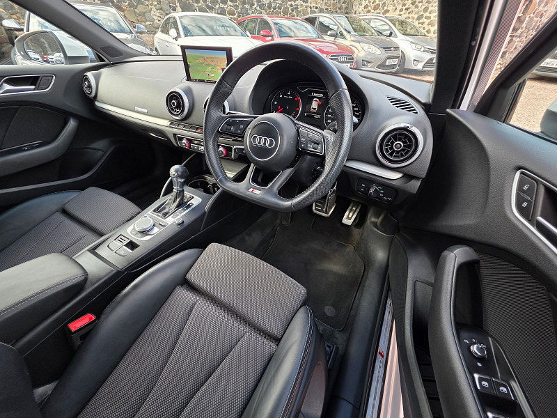 Audi A3 1.6L Sportback S Line TDI Semi-Auto Hatchback 5dr Diesel Semi Automatic Euro 6 (114 bhp) 5dr Automatic 2025