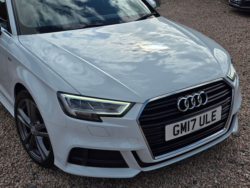 Audi A3 1.6L Sportback S Line TDI Semi-Auto Hatchback 5dr Diesel Semi Automatic Euro 6 (114 bhp) 5dr Automatic 2025