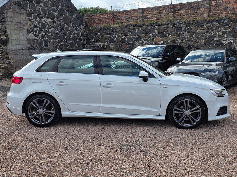 Audi A3 1.6L Sportback S Line TDI Semi-Auto Hatchback 5dr Diesel Semi Automatic Euro 6 (114 bhp) 5dr Automatic 2025