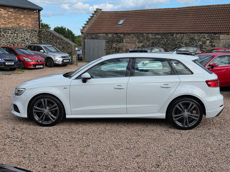 Audi A3 1.6L Sportback S Line TDI Semi-Auto Hatchback 5dr Diesel Semi Automatic Euro 6 (114 bhp) 5dr Automatic 2025