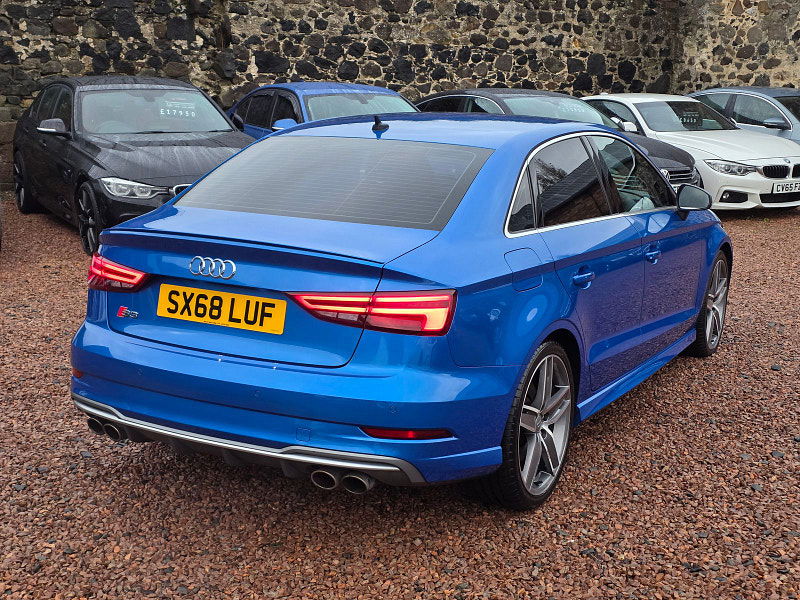 Audi A3 2.0L S3 TFSI Quattro Semi-Auto Saloon 4dr Petrol Semi Automatic Euro 6 (296 bhp) 4dr Automatic 2025