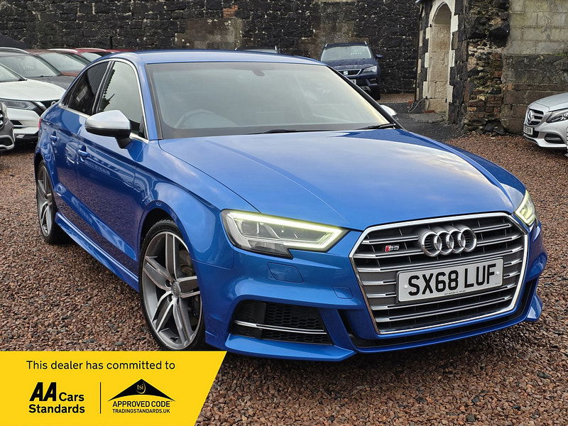 Audi A3 2.0L S3 TFSI Quattro Semi-Auto Saloon 4dr Petrol Semi Automatic Euro 6 (296 bhp) 4dr Automatic 2025