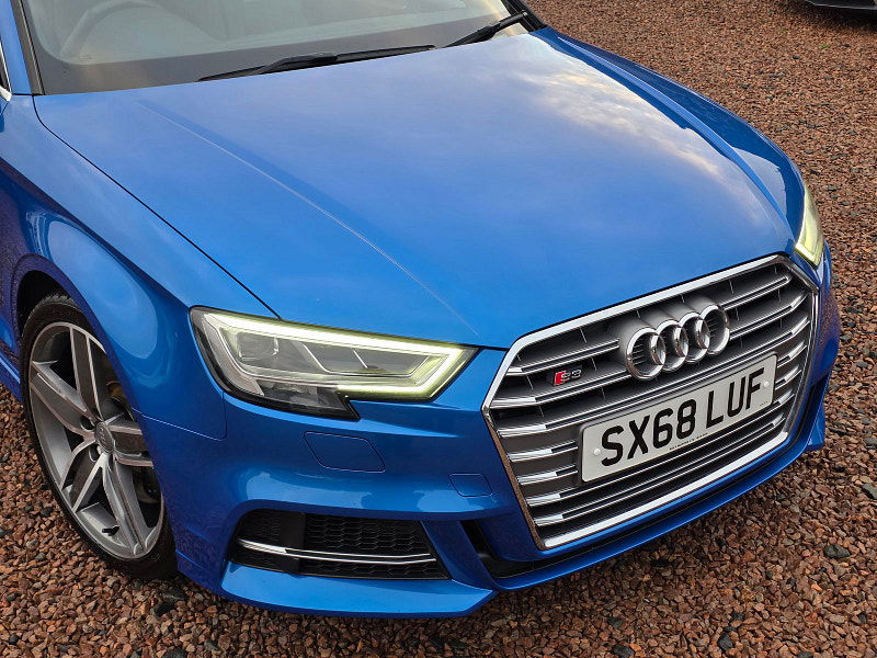 Audi A3 2.0L S3 TFSI Quattro Semi-Auto Saloon 4dr Petrol Semi Automatic Euro 6 (296 bhp) 4dr Automatic 2025