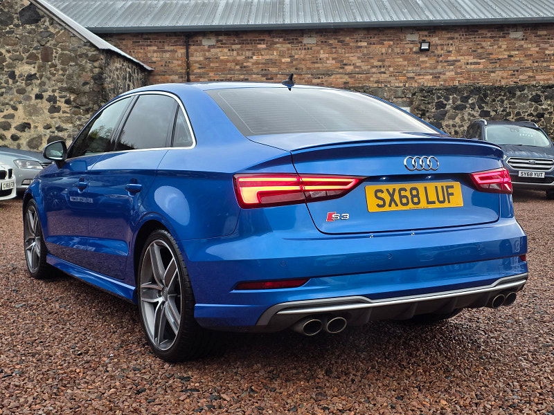 Audi A3 2.0L S3 TFSI Quattro Semi-Auto Saloon 4dr Petrol Semi Automatic Euro 6 (296 bhp) 4dr Automatic 2025