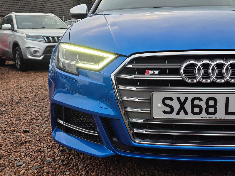 Audi A3 2.0L S3 TFSI Quattro Semi-Auto Saloon 4dr Petrol Semi Automatic Euro 6 (296 bhp) 4dr Automatic 2025