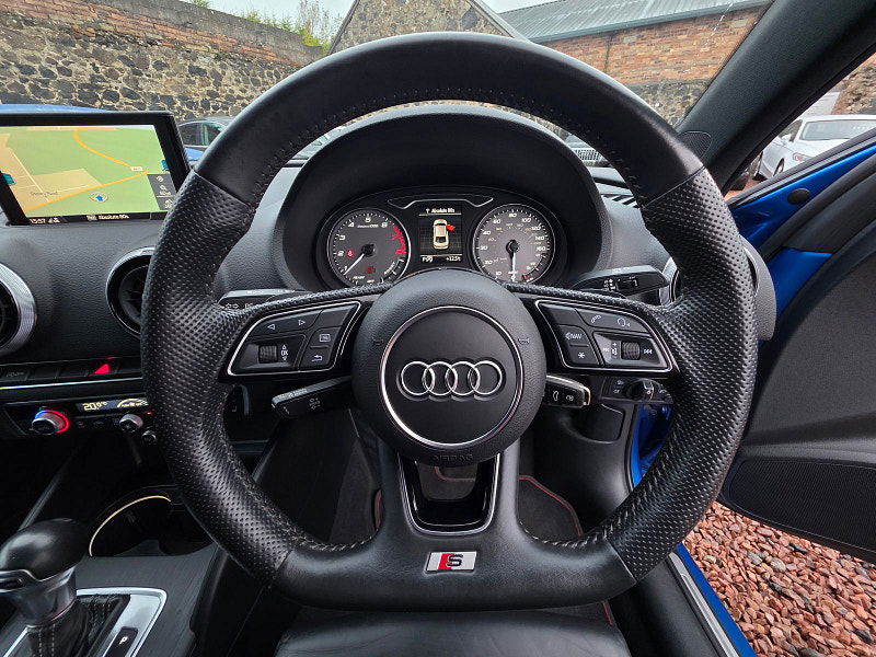 Audi A3 2.0L S3 TFSI Quattro Semi-Auto Saloon 4dr Petrol Semi Automatic Euro 6 (296 bhp) 4dr Automatic 2025