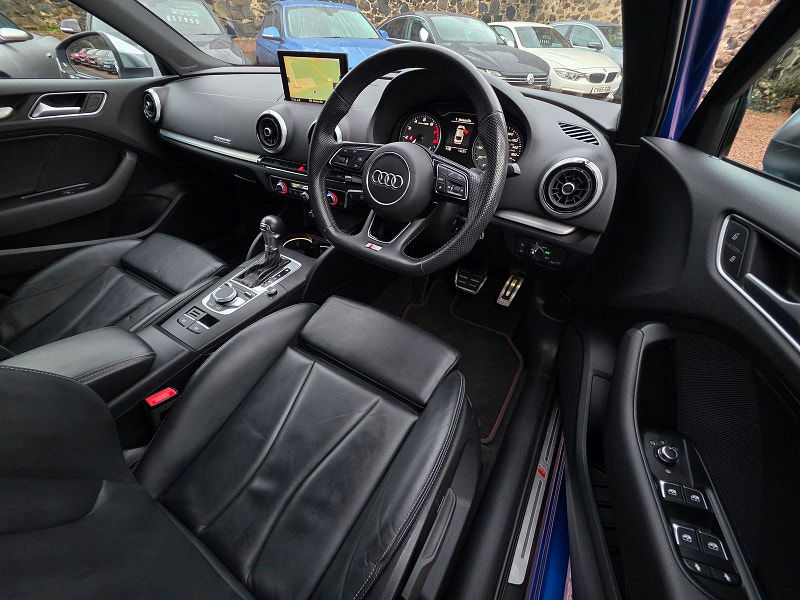 Audi A3 2.0L S3 TFSI Quattro Semi-Auto Saloon 4dr Petrol Semi Automatic Euro 6 (296 bhp) 4dr Automatic 2025