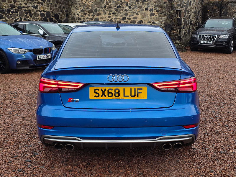 Audi A3 2.0L S3 TFSI Quattro Semi-Auto Saloon 4dr Petrol Semi Automatic Euro 6 (296 bhp) 4dr Automatic 2025