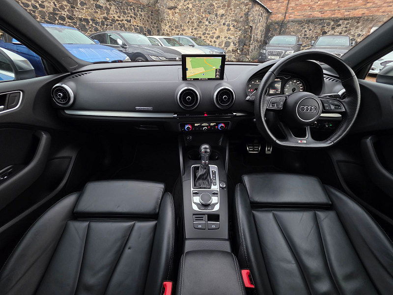 Audi A3 2.0L S3 TFSI Quattro Semi-Auto Saloon 4dr Petrol Semi Automatic Euro 6 (296 bhp) 4dr Automatic 2025