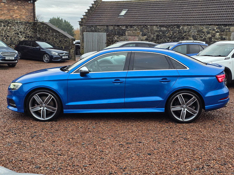 Audi A3 2.0L S3 TFSI Quattro Semi-Auto Saloon 4dr Petrol Semi Automatic Euro 6 (296 bhp) 4dr Automatic 2025