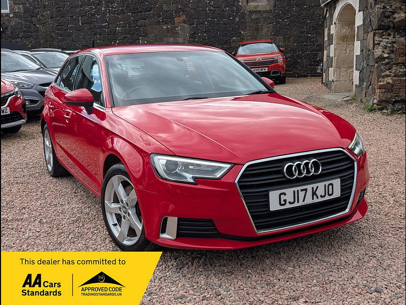 Audi A3 2.0L Sportback Sport TFSI Semi-Auto Hatchback 5dr Petrol Euro 6 (187 bhp) 5dr Automatic 2025