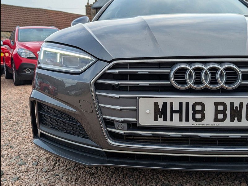 Audi A5 2.0L S Line TSFi Auto Coupe 2dr Petrol Semi Automatic Euro 6 (188 bhp) 2dr Semi Automatic 2025