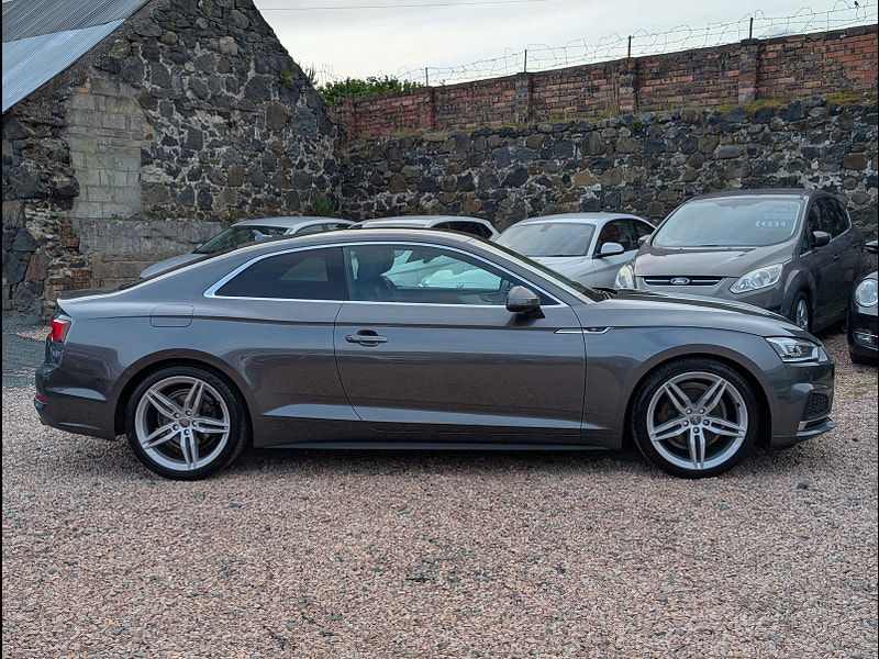Audi A5 2.0L S Line TSFi Auto Coupe 2dr Petrol Semi Automatic Euro 6 (188 bhp) 2dr Semi Automatic 2025