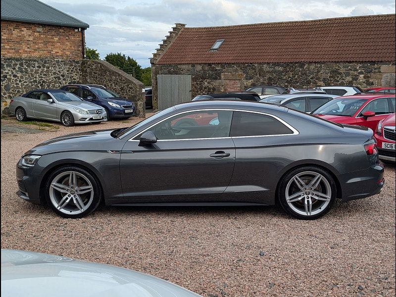 Audi A5 2.0L S Line TSFi Auto Coupe 2dr Petrol Semi Automatic Euro 6 (188 bhp) 2dr Semi Automatic 2025