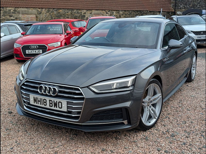 Audi A5 2.0L S Line TSFi Auto Coupe 2dr Petrol Semi Automatic Euro 6 (188 bhp) 2dr Semi Automatic 2025