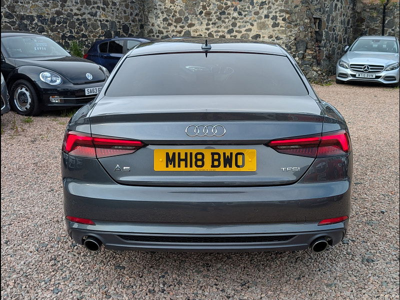 Audi A5 2.0L S Line TSFi Auto Coupe 2dr Petrol Semi Automatic Euro 6 (188 bhp) 2dr Semi Automatic 2025